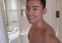 韩国肌肉型男笑容很美