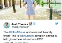 澳洲“穿裙”活动和同性婚姻论战意外帮非洲儿童筹款百万元