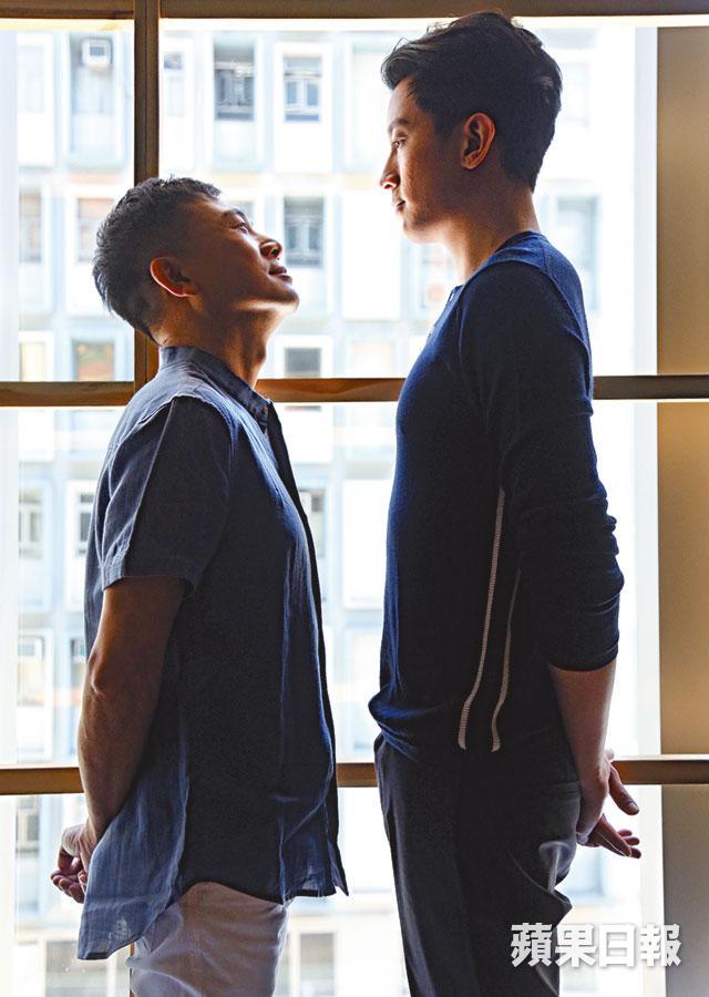 陈国邦和徐肇平二人在《身后事务所》中扮演一对同性伴侣