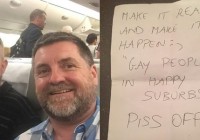 「同性恋该被割掉！」澳同志情侣遭邻居留纸条谩骂