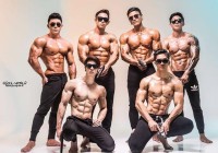健美产业，新加坡涌现出很多肌肉猛男,个子不高肌肉很大