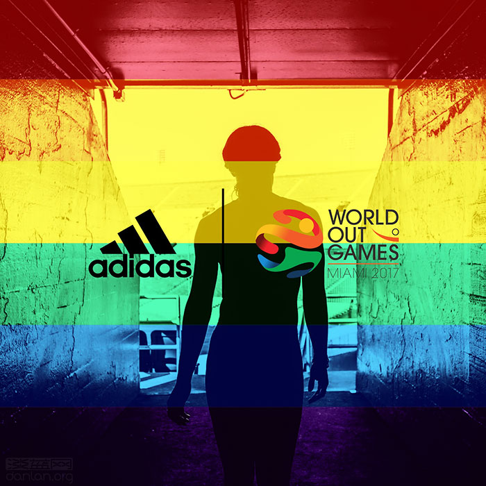 阿迪达斯赞助世界同性恋运动会