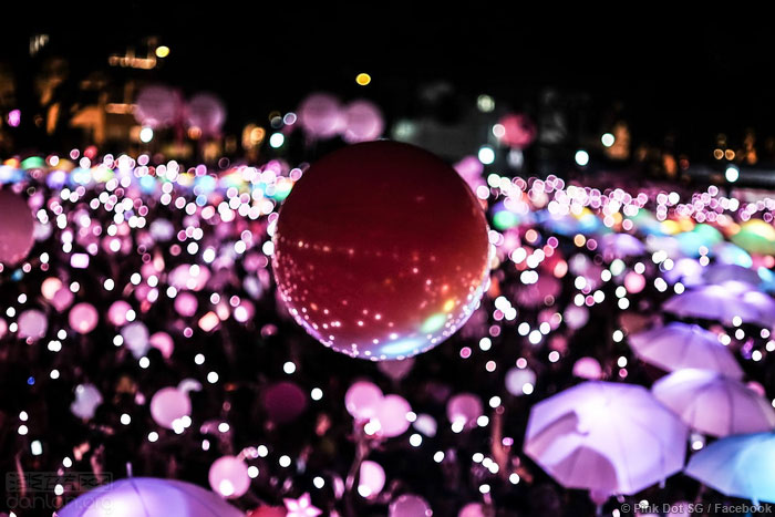 逾两万人齐聚新加坡“粉红点”活动